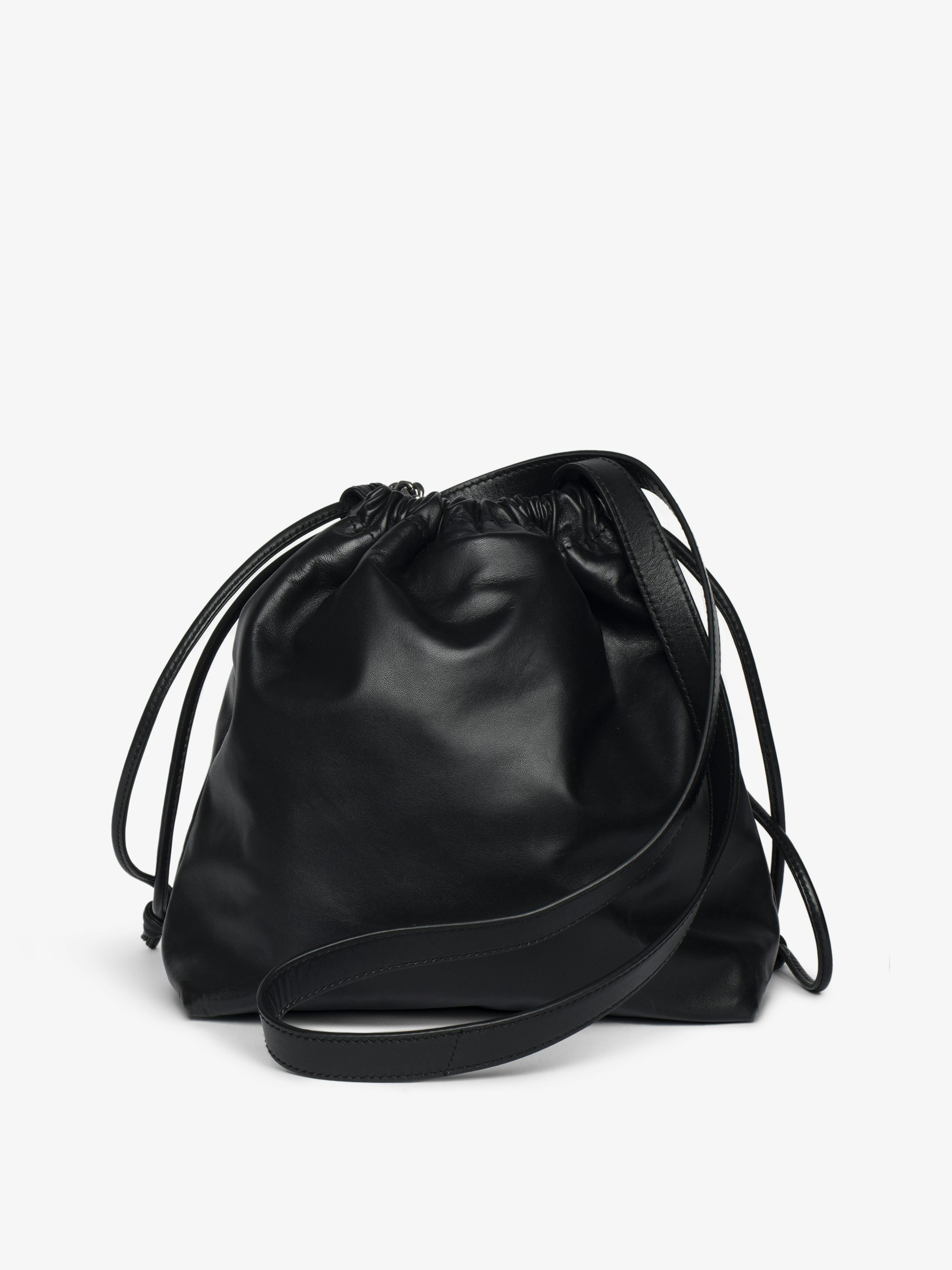 Rock Today Bag - Lambskin leather bag with chain strap and wing signature.